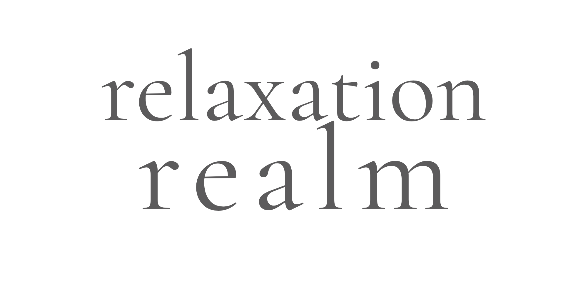 Relaxation Realm Cary NC Logo